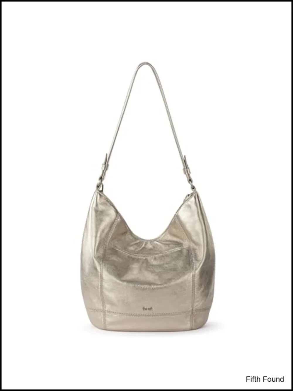 Sequoia Leather Hobo Bag - Large Slouchy Shoulder Purse, Zip Pocket